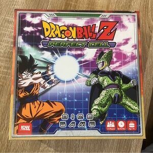 Dragon Ball Z Perfect Cell Dice Game IDW New Open Box Complete